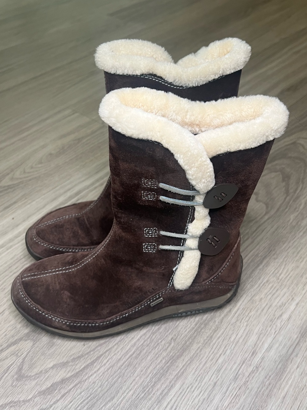Merrell Women Yarra Primaloft Insulated Boots Chestnut Brown US 9 Winter Outdoor